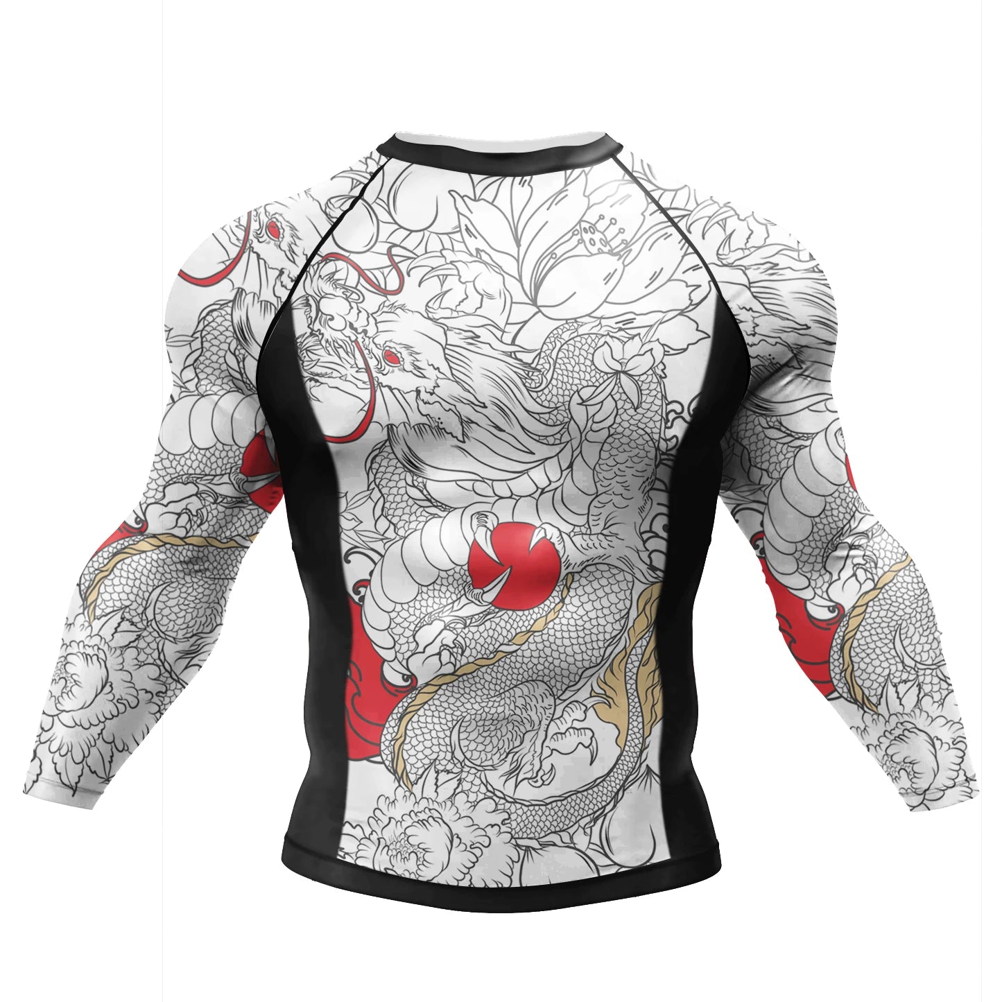 BJJ Rashguard and Compression Set | DRAGON STYLE