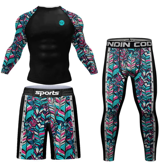 BJJ Rashguard and Compression Set | JUNGLE ROLLER