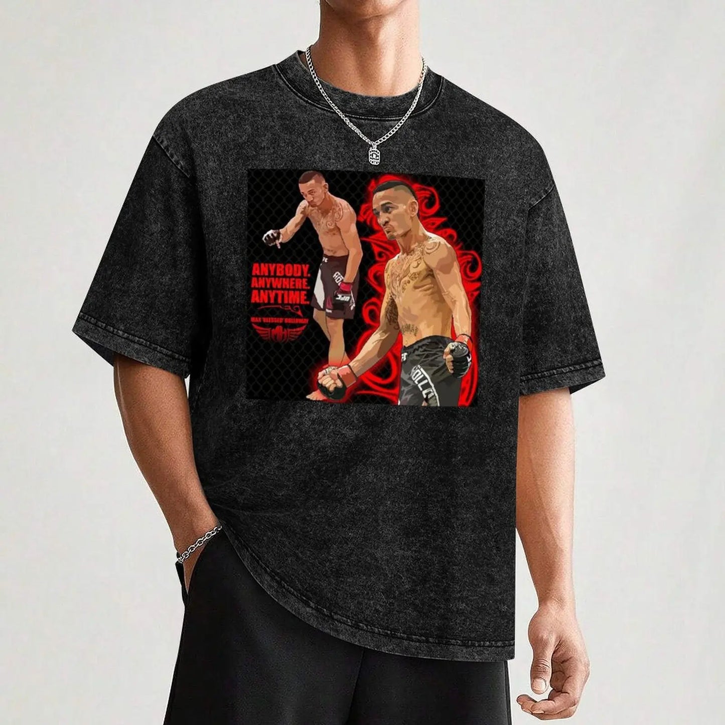 Max Holloway | POINT TO THE CENTER | T-shirt