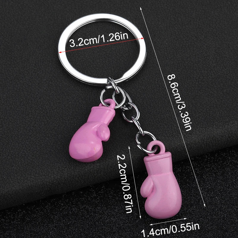 Boxing Gloves Keychain | High Quality Alloy