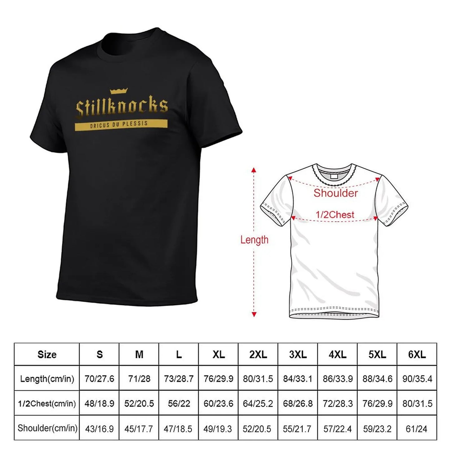 Dricus Du Plessis | "Stillknocks" T-Shirt